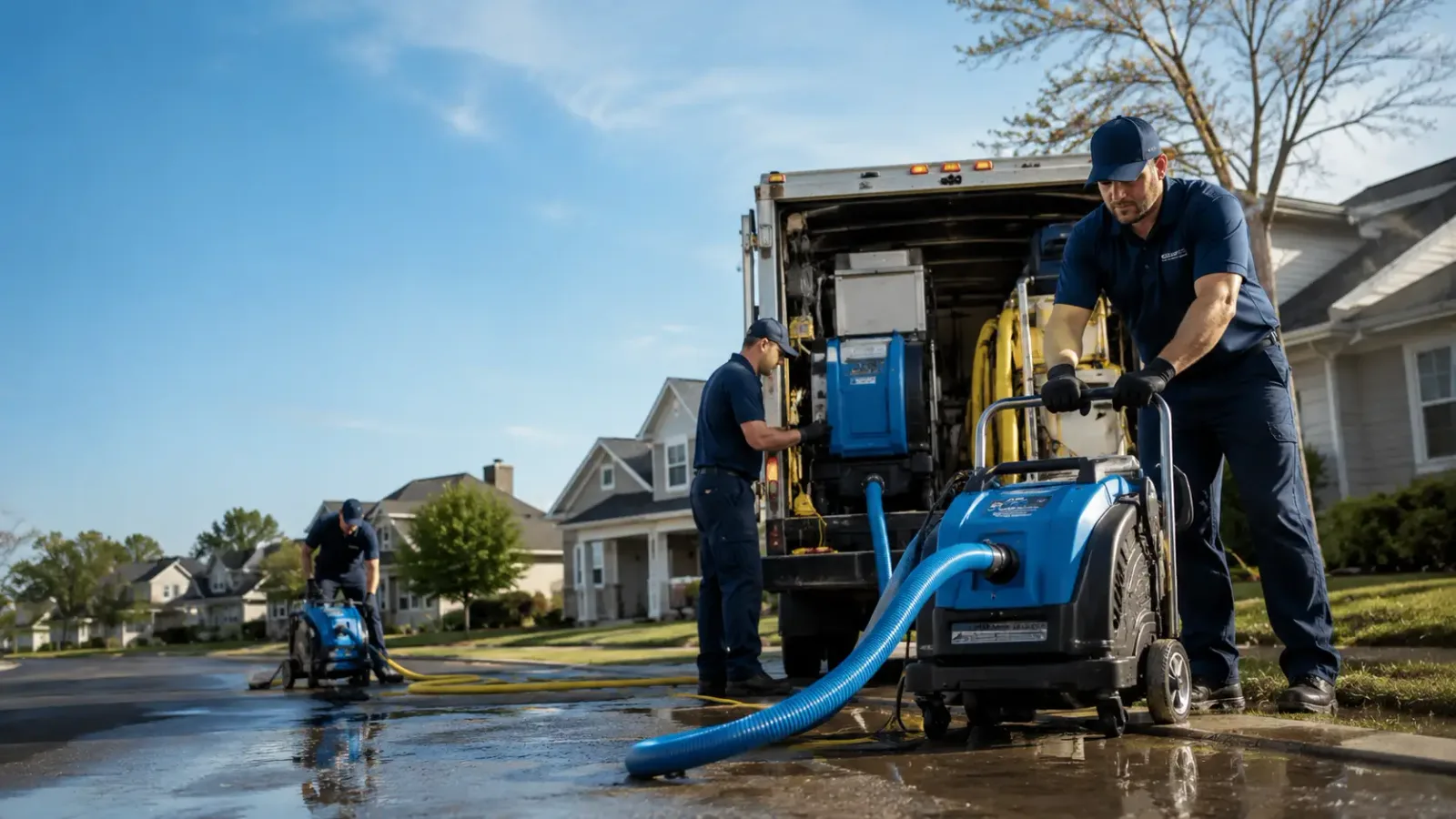 Flood Damage Cleanup in Marcellus, MI